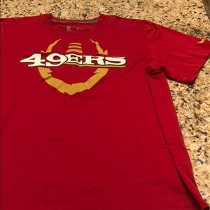 49ers T Shirt 100% polyester